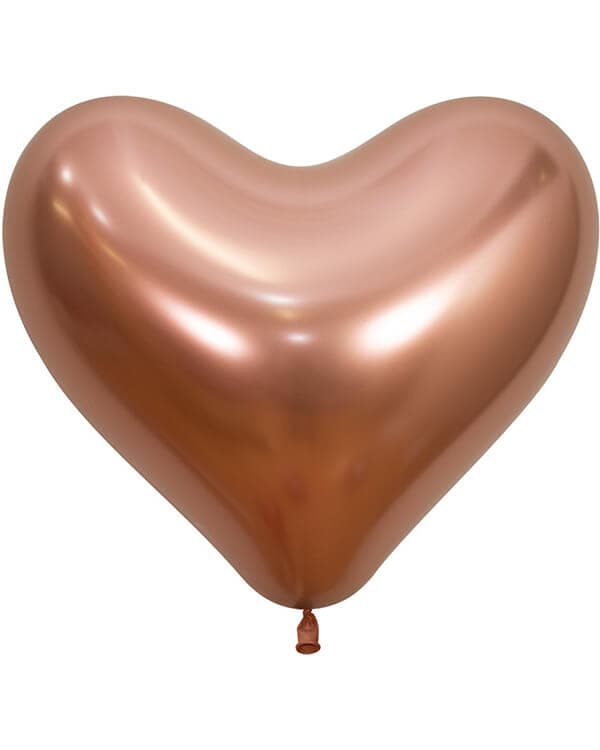 Сердце Хром Розовое золото