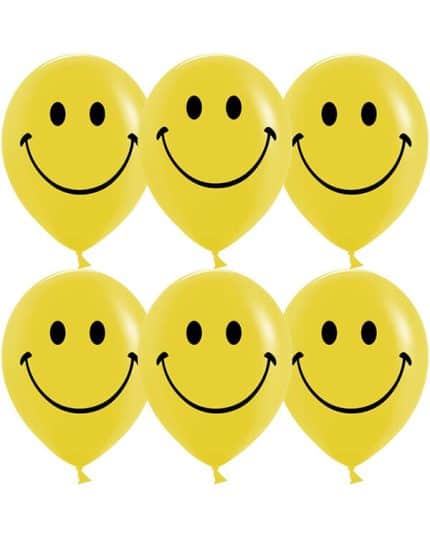 Смайл Желтый пастель