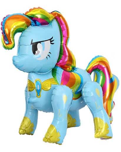 3D Фигура Радужный пони Голубой 74 см