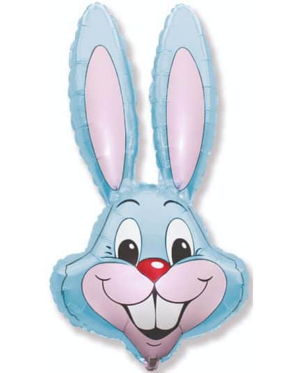 Фигура Заяц голубой 89 см